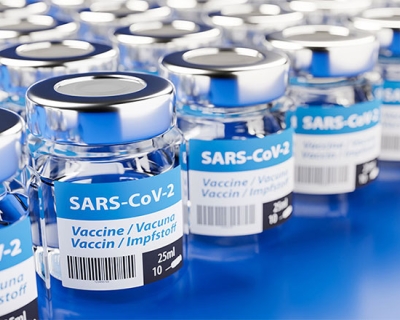 COVID-19 vaccine vials