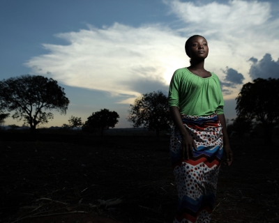 Maggie Medison, 18, joined PEPFAR’s DREAMS program in Malawi and now is a peer educator, working with girls in her community to raise awareness about the importance of staying in school and protection against HIV. Nov. 14, 2017.