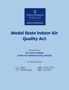 Model State Indoor Air Quality Act cover