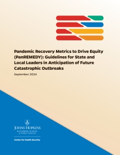 Pandemic Recovery Metrics to Drive Equity (PanREMEDY): Guidelines for State and Local Leaders in Anticipation of Future Catastrophic Outbreaks