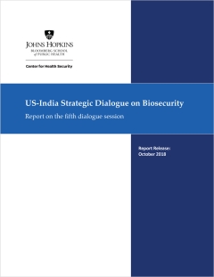US-India Strategic Dialogue on BiosecurityReport on the fifth dialogue session