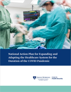 National Action Plan for Expanding and Adapting the Healthcare System for the Duration of the COVID Pandemic: cover