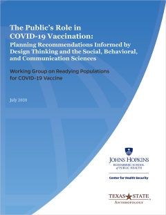 The Public’s Role in COVID-19 Vaccination report cover