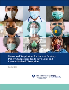 Masks and Respirators for the 21st Century: Policy Changes Needed to Save Lives and Prevent Societal Disruption