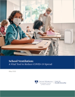 School Ventilation: A Vital Tool to Reduce COVID-19 Spread | report cover