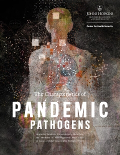 Pandemic Pathogens Report Cover
