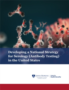 Cover: Developing a National Strategy for Serology (Antibody Testing) in the United States