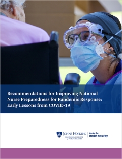 Recommendations for Improving National Nurse Preparedness for Pandemic Response: Early Lessons from COVID-19