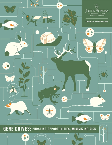 Report cover, Gene Drives