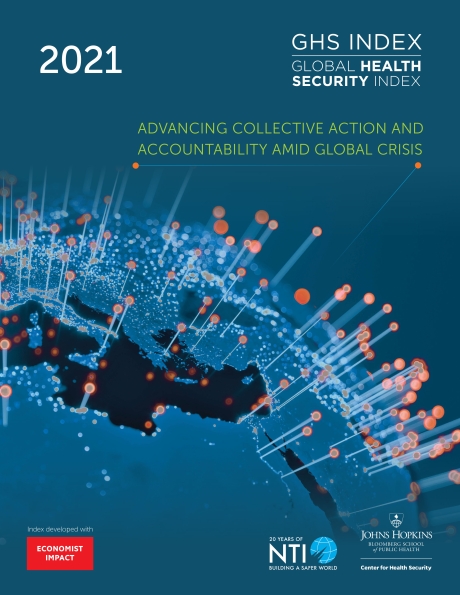 2021 Global Health Security Index cover 2021 Global Health Security Index cover